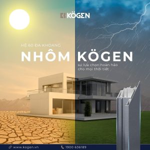 nhôm kogen đa khoang mọi thời tiết