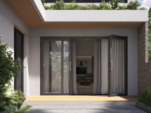 cửa trượt quay 1 chiều kogen metro ultra