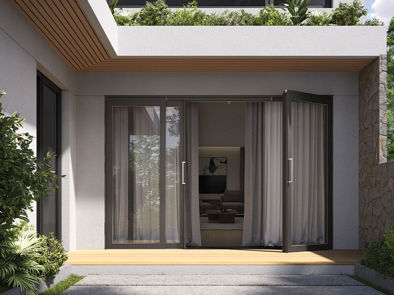 cửa trượt quay 1 chiều kogen metro ultra