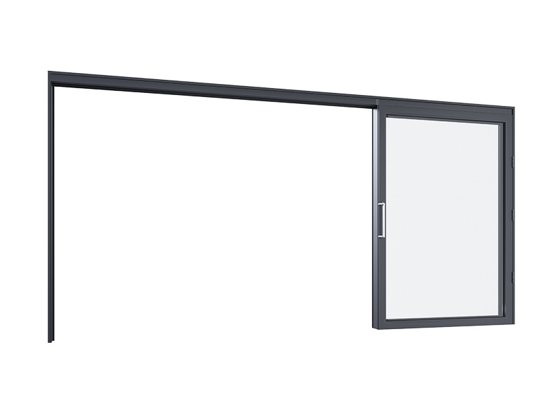cửa trượt quay kogen 3 ray