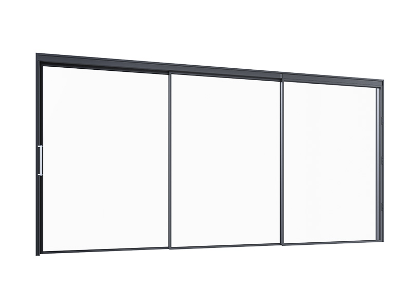 cửa trượt quay kogen 3 ray slim