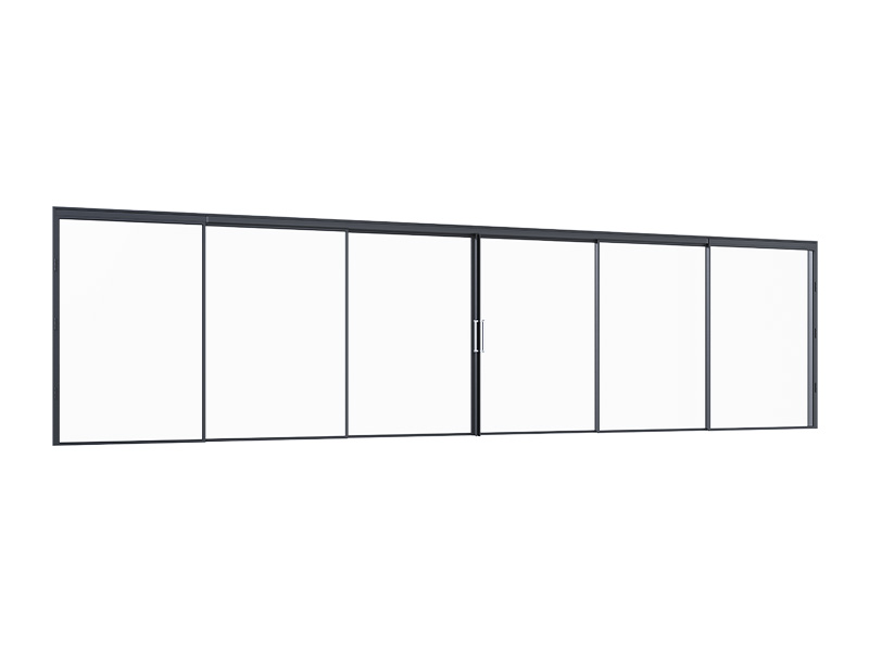 cửa trượt quay kogen 3 ray slim