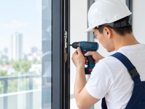 lắp đặt cửa trượt quay kogen tại tây ninh